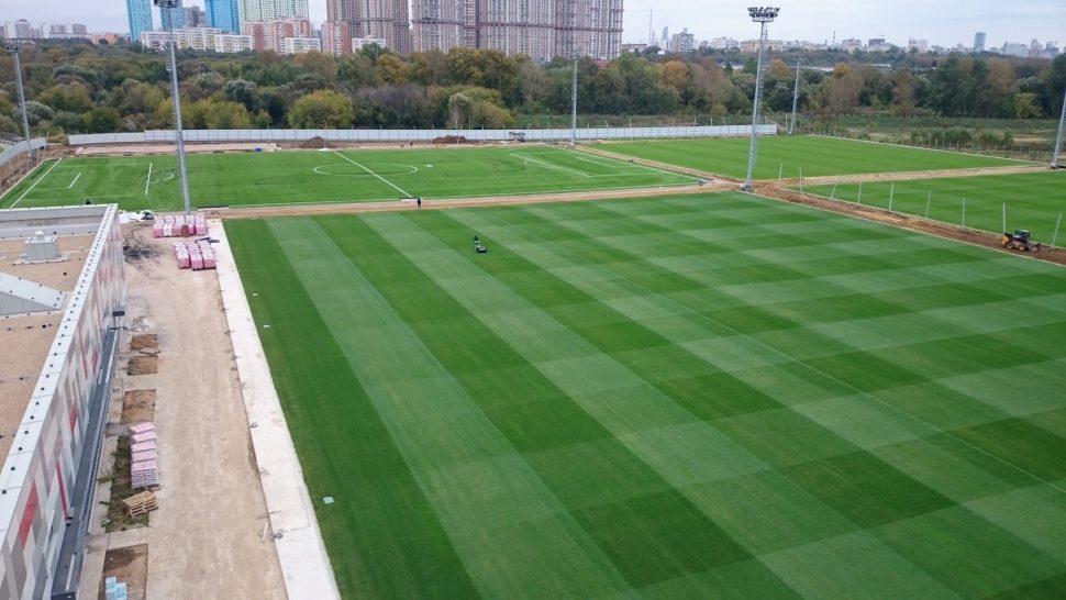 Newly-built home ground of Spartak Moscow